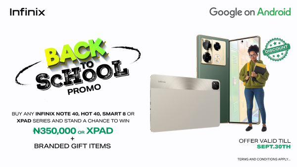 Infinix back to school promo 